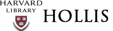 Harvard Library - HOLLIS Library Catalog